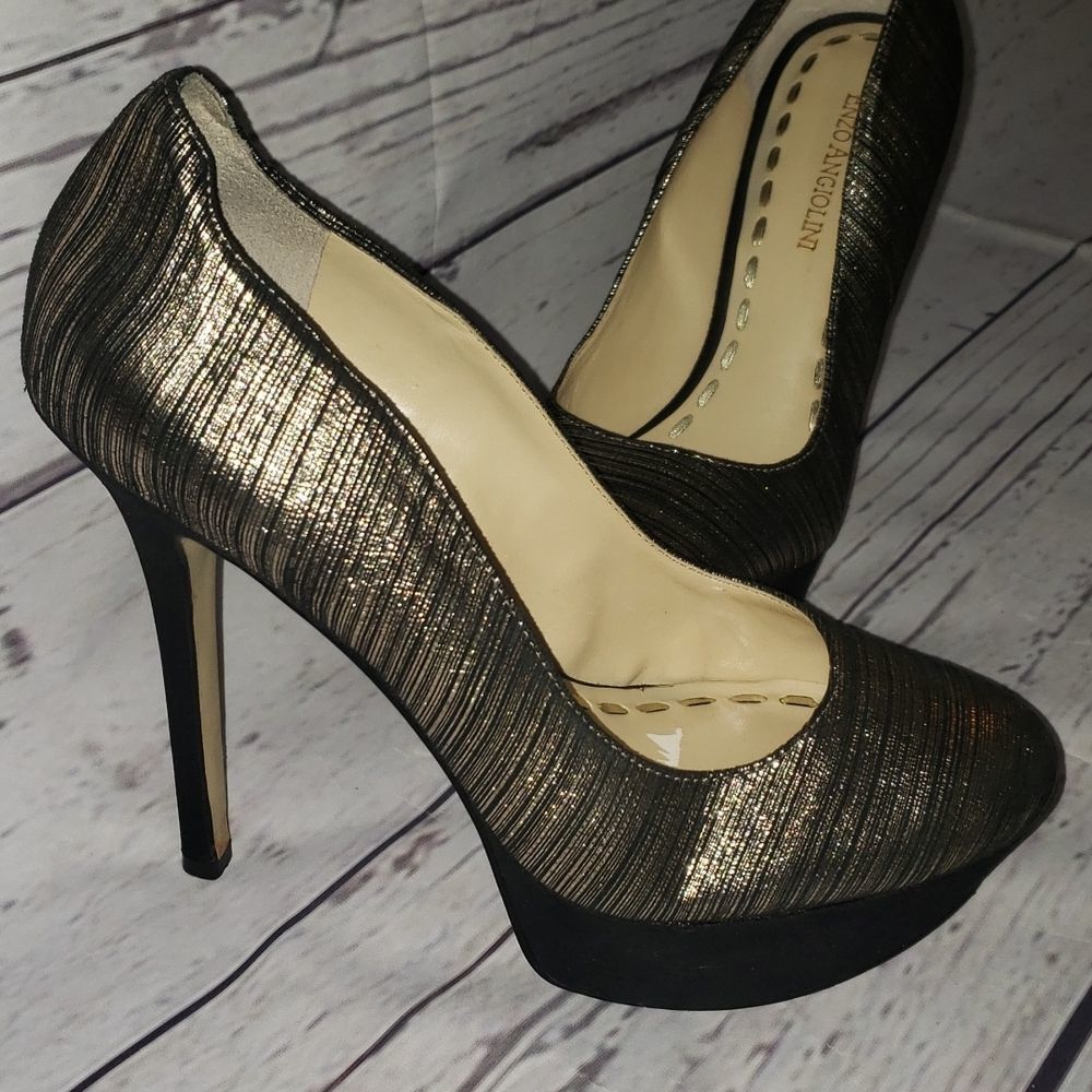 Enzo Angiolini Super Cute Eatava Leather Heels - Picture 2 of 11